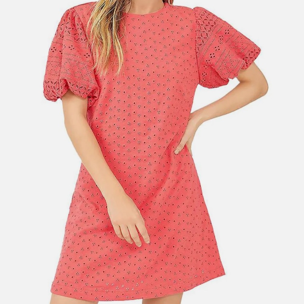 Dress Free People Eyelet Tie-Back Fit Flare Dress This post is for the Orange